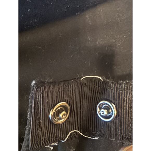 Aeropostale Bodysuit Womens Large Black Seriously Soft Scoop Neck Stretch Smooth - Picture 7 of 8